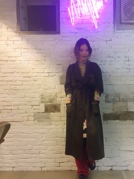 辻のぞみさんのコーディネート