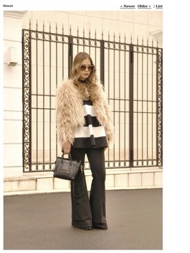 辻のぞみさんのコーディネート