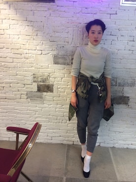 辻のぞみさんのコーディネート