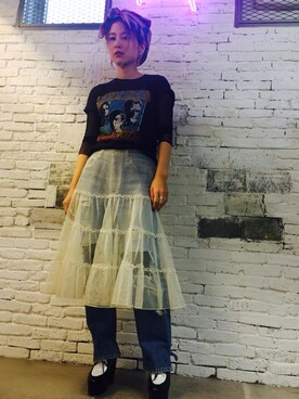 辻のぞみさんのコーディネート