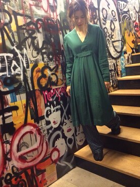 辻のぞみさんのコーディネート