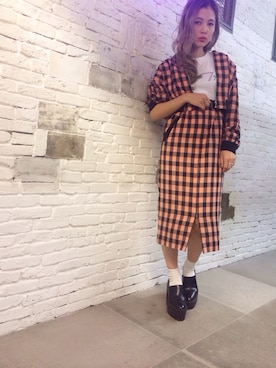 辻のぞみさんのコーディネート