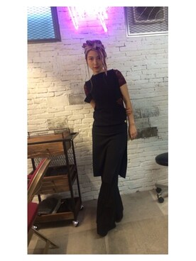 辻のぞみさんのコーディネート