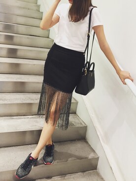 「lapalette（ラパレット）のアイテム」を使った、xxxgichyさん（レディース・165cm）の春コーディネート