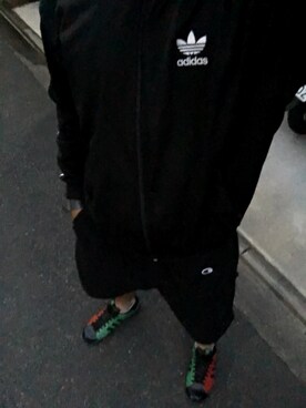「Champion（チャンピオン）のアイテム（チノパンツ）」を使った、knskさん（メンズ・175cm）の夏コーディネート