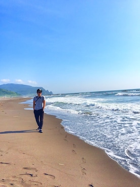 「VANS（バンズ）のアイテム（その他）」を使った、ケイジさん（メンズ・173cm）の夏コーディネート