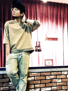 「air huarache」｜Tom, kashitamiさん（メンズ・173cm）の秋コーディネート