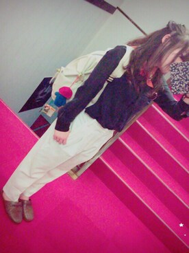 「earth music&ecology（アースミュージックアンドエコロジー）のアイテム（その他）」を使った、hinaka✌︎さん（レディース・151cm）の夏コーディネート
