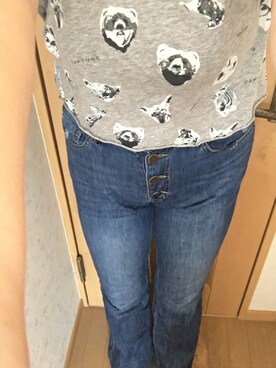 真名愛恵さん（レディース・162cm）の夏コーディネート