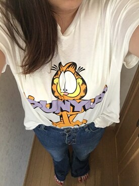 真名愛恵さん（レディース・162cm）の夏コーディネート