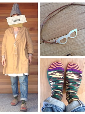 iimaさん（レディース・155cm）の春コーディネート