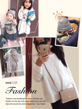 「GLOBAL WORK（グローバルワーク）のアイテム（チュニック）」を使った、nahomi♡3人目19wさん（レディース・167cm）の秋コーディネート