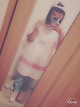 e  m oさん（レディース・156cm）の夏コーディネート