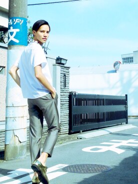 「stellamccartney」｜つげさん（メンズ・178cm）の春コーディネート