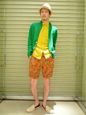 萬さんのコーディネート