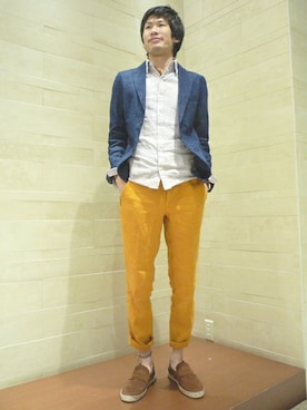 萬さんのコーディネート