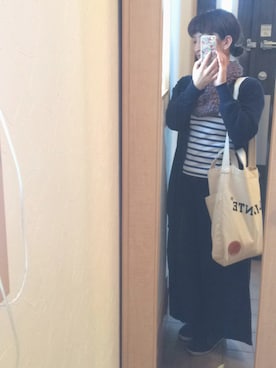 「セントジェームス」｜「アイテム（財布/小物）」を使った、musuさん（レディース・159cm）の秋コーディネート