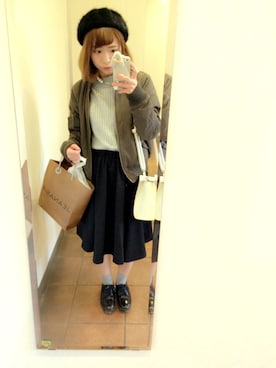 airi さん（レディース・146cm）の冬コーディネート