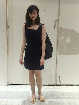 「LOVE」｜「アイテム（ワンピース/ドレス）」を使った、りりか凜凜花🌸さん（レディース・162cm）の春コーディネート