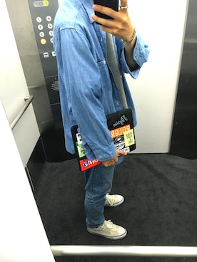 「BEAMS（ビームス）のアイテム（スウェット）」を使った、KEITAさん（メンズ・178cm）の春コーディネート