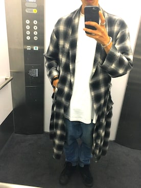 「BEAMS（ビームス）のアイテム（その他アウター）」を使った、KEITAさん（メンズ・178cm）の秋コーディネート