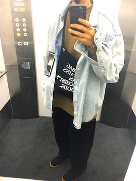 「C.E（シーイー）のアイテム」を使った、KEITAさん（メンズ・178cm）の秋コーディネート