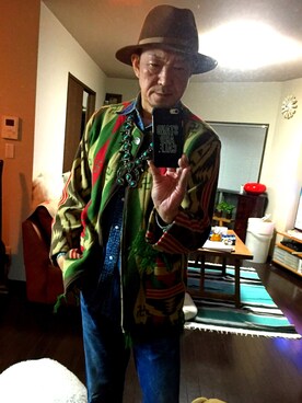 「アイテム（アクセサリー）」を使った、Yosida.xyzさん（メンズ・180cm・50代）の春コーディネート