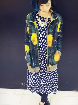 「monikoto（モニコト ）のアイテム」を使った、KIKOさん（レディース・159cm）の冬コーディネート