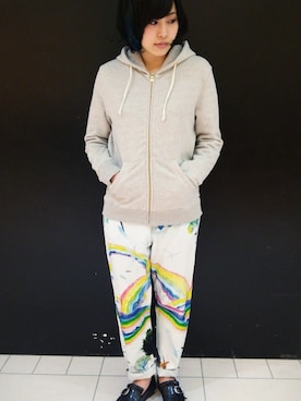 「monikoto（モニコト ）のアイテム」を使った、KIKOさん（レディース・159cm）の冬コーディネート