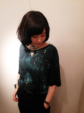 「monikoto（モニコト ）のアイテム」を使った、KIKOさん（レディース・159cm）の夏コーディネート