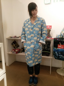 「monikoto（モニコト ）のアイテム」を使った、KIKOさん（レディース・159cm）の夏コーディネート