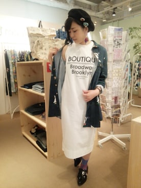 「monikoto（モニコト ）のアイテム」を使った、KIKOさん（レディース・159cm）の夏コーディネート