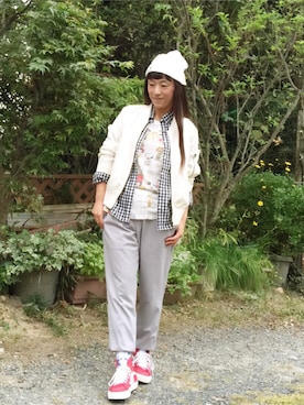 1000birdさん（レディース・156cm）の秋コーディネート