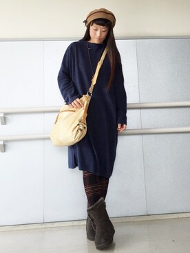 1000birdさん(レディース・155cm)の冬コーディネート