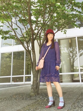 「A La mode Marche（アラモードマルシェ）のアイテム」を使った、1000birdさん（レディース・155cm）の春コーディネート