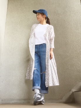 「ohana（オハナ）のアイテム」を使った、1000birdさん（レディース・156cm）の秋コーディネート