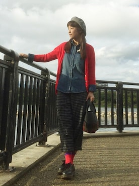 1000birdさん（レディース・156cm）の秋コーディネート