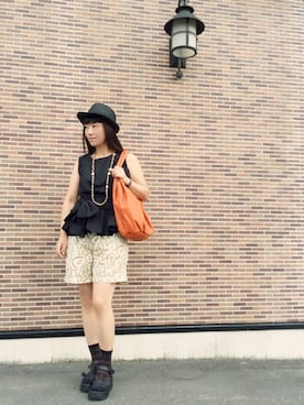 「リボン(モチーフ)」｜1000birdさん（レディース・156cm）の夏コーディネート