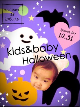 「halloween」｜Rii♡さん（キッズ・60cm）の秋コーディネート