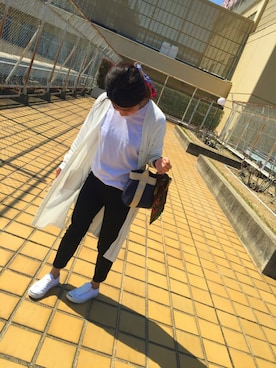 「CONVERSE（コンバース）のCONVERSE コンバース ジャック パーセル / JACK PURCEL（スニーカー）」を使った、__yoonさん（レディース・152cm）の春コーディネート