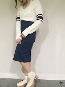 「one after another NICE CLAUP（ワンアフターアナザーナイスクラップ）のアイテム」を使った、R.さん（メンズ・152cm）の冬コーディネート