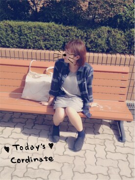 ▷tomomiさん（レディース・156cm）の秋コーディネート
