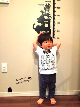 akitoさん（キッズ・90cm）の夏コーディネート