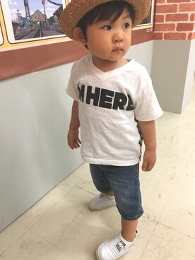 akitoさん（キッズ・90cm）の夏コーディネート