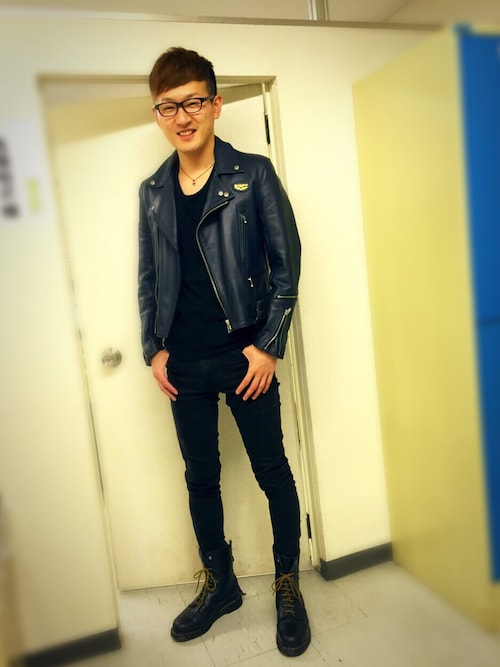 ロバート馬場裕之さんのコーディネート