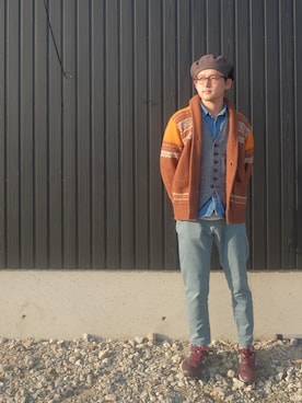 あきんこさん(メンズ・172cm)の秋コーディネート