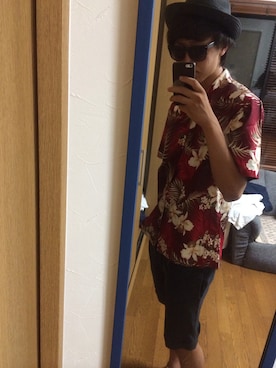 「CLUCT（クラクト）のアイテム（財布/小物）」を使った、kakeruさん（メンズ・174cm）の夏コーディネート