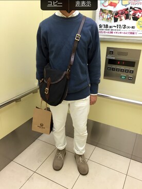 「DULUTH PACK（ダルースパック）のアイテム」を使った、あだばなさん（メンズ・165cm）の秋コーディネート
