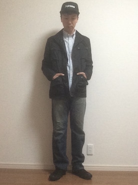 「BEAUTY&YOUTH UNITED ARROWS（ビューティーアンドユースユナイテッドアローズ）のアイテム（ナイロンジャケット）」を使った、MICHYさん（メンズ・178cm）の春コーディネート