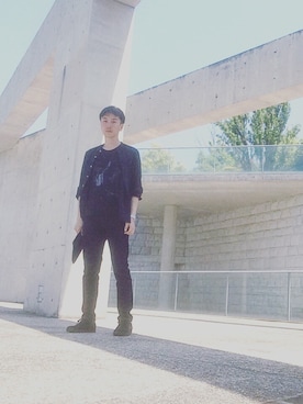 「Saturdays NYC（サタデーズ ニューヨークシティ ）のアイテム（バッグ）」を使った、MICHYさん（メンズ・178cm）の春コーディネート